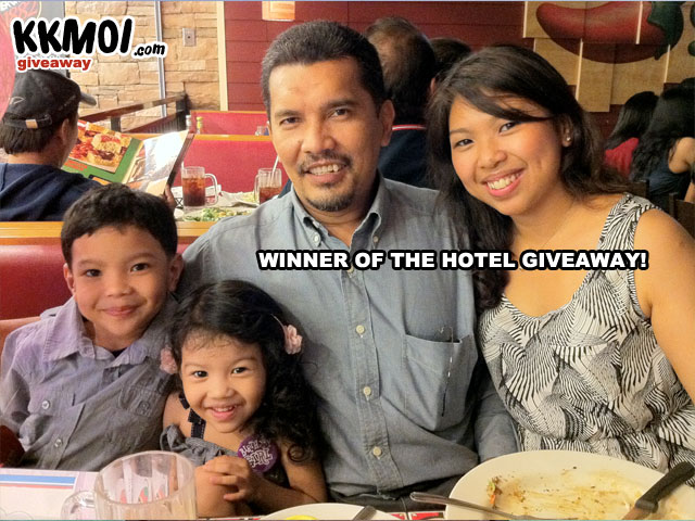The Winner of the Hotel Giveaway is…