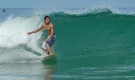 Surfing at the Mid Reef Point, Tunku Abdul Rahman Parks