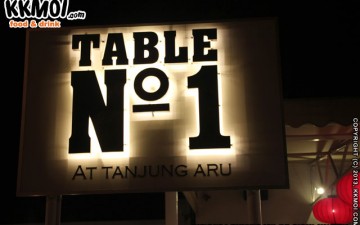 Table No. 1 at Tanjung Aru Table No. 1 at Tanjung Aru